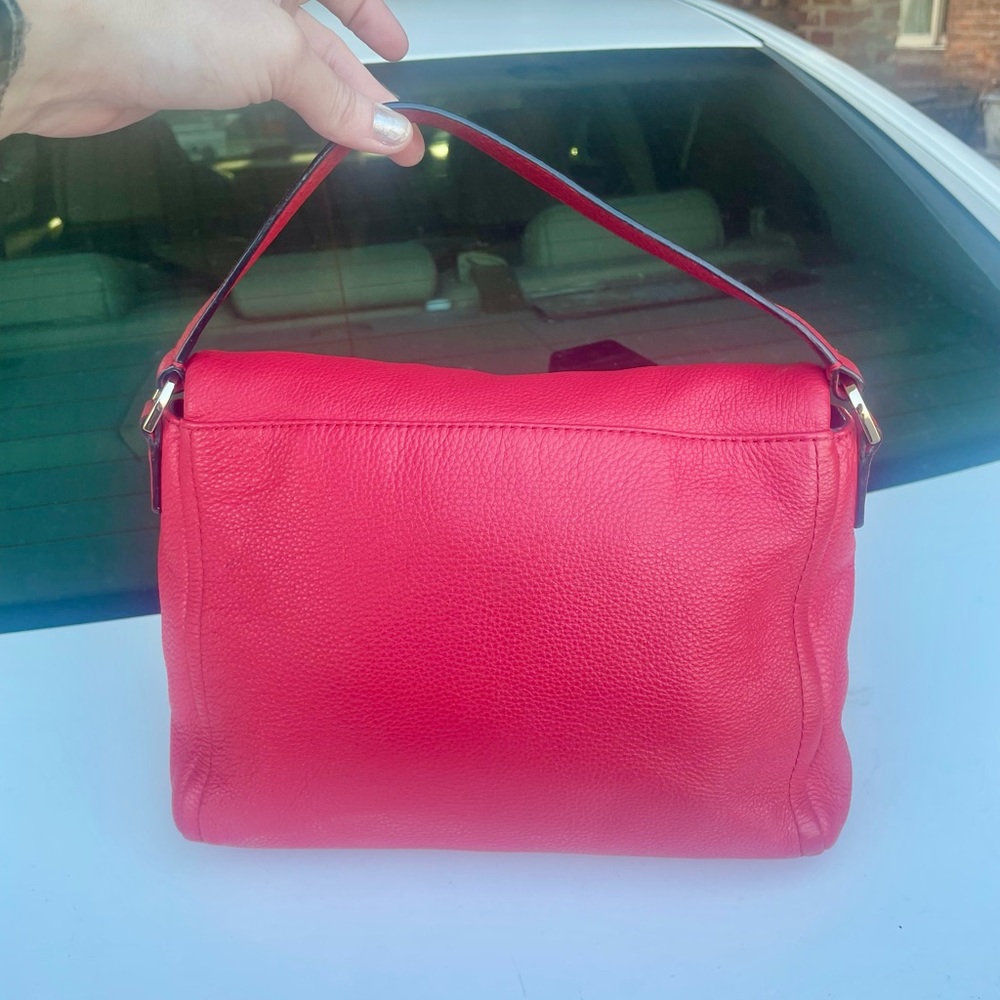 ♠️ kate spade Leila Pebbled Leather Flap Shoulder Bag ♠️ - Picture 13 of 16
